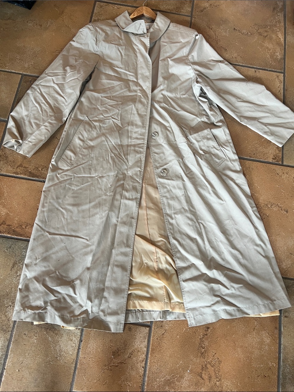 VINTAGE WEATHER WORKS TRENCH COAT